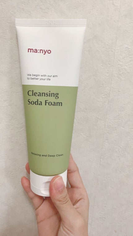 ソーダ洗顔料/manyo/洗顔フォームを使ったクチコミ(3枚目)