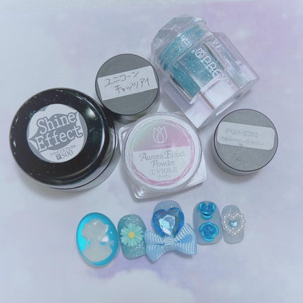 なかやまちえこ on LIPS 「Blue.⠀365日ネイル139日め⠀⠀#nail#nails..」(2枚目)