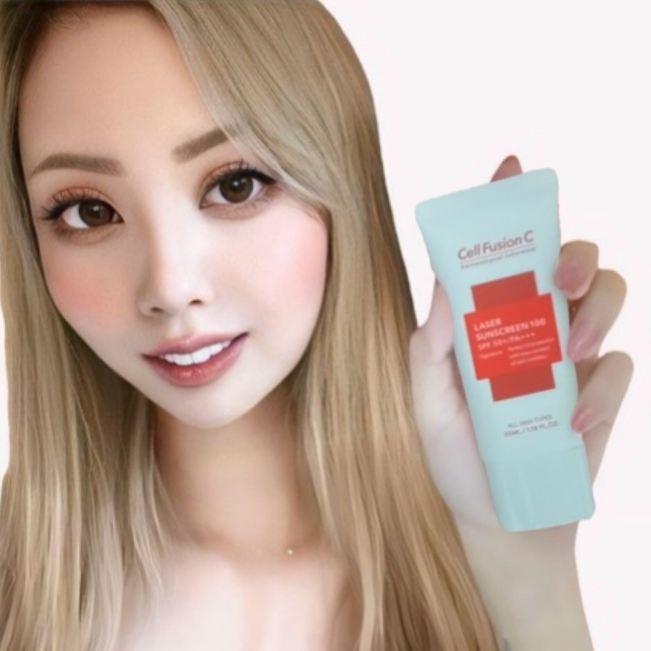 レーザーサンスクリーン 100/Cell Fusion C(セルフュージョンシー)/日焼け止めクリームを使ったクチコミ(2枚目)