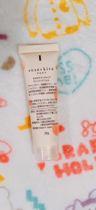ピーチ メーキャップ クレンジング ジェル セセキラ の口コミ クレンジングジェルです 防腐剤フリー エタ By のの 乾燥肌 代前半 Lips