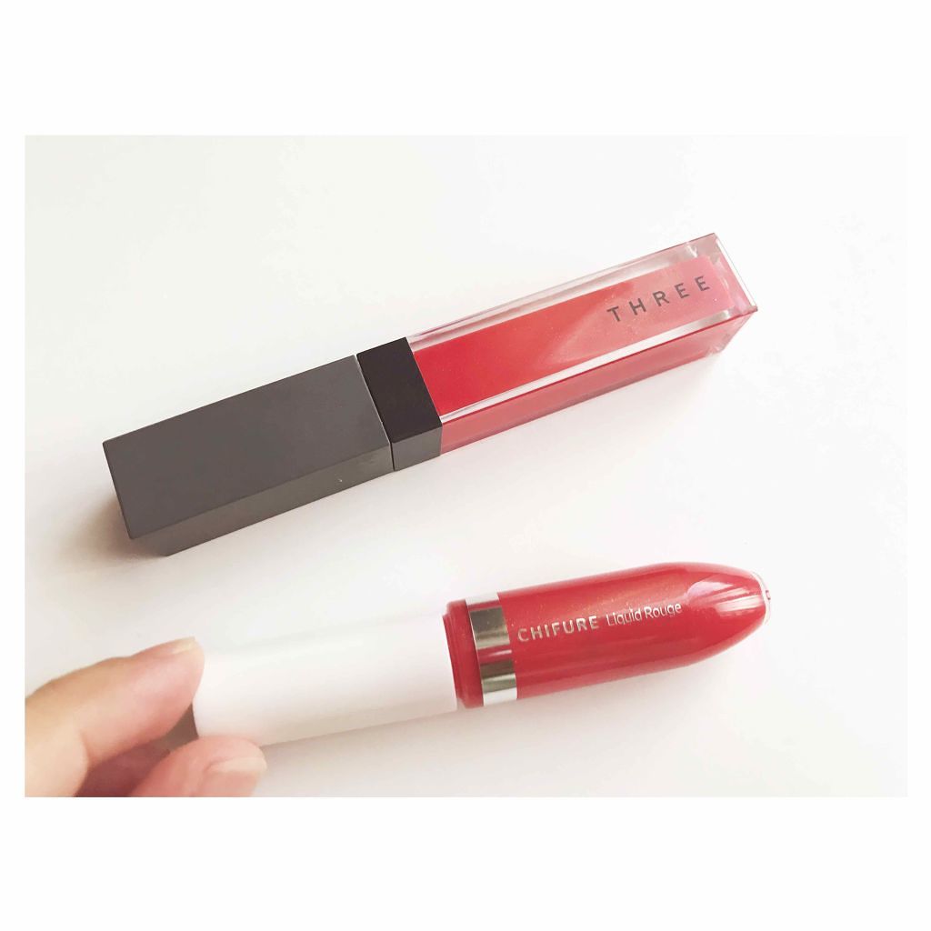 リキッド ルージュ/ちふれ/口紅を使ったクチコミ(3枚目)