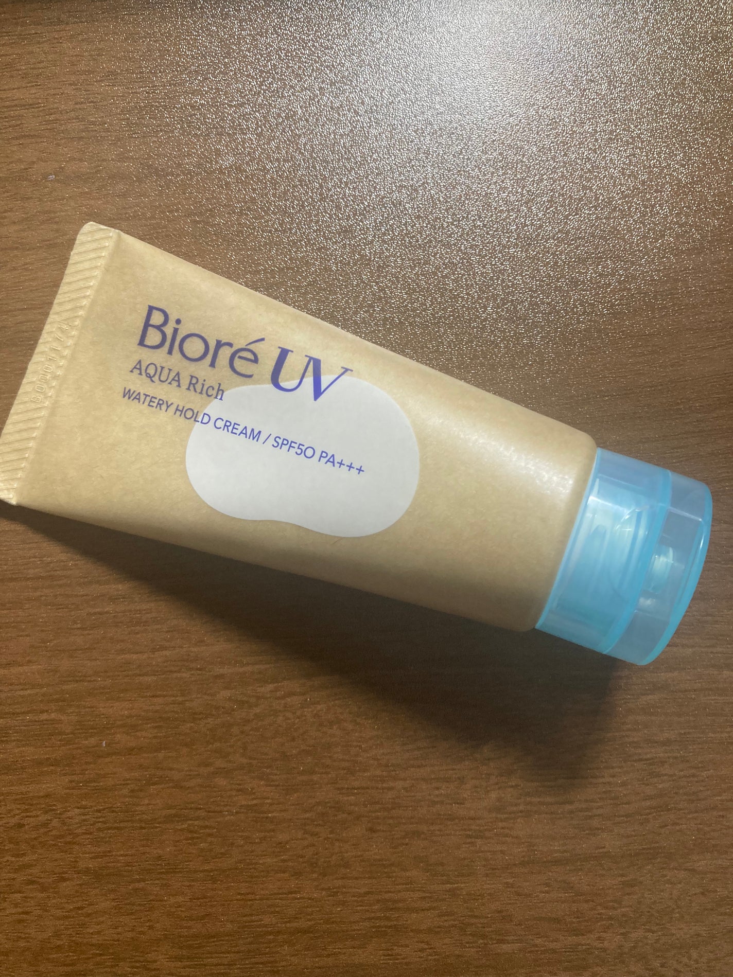 ビオレUV アクアリッチ ウォータリーホールドクリーム(水肌記憶UV)/ビオレ/日焼け止めクリームを使ったクチコミ(1枚目)