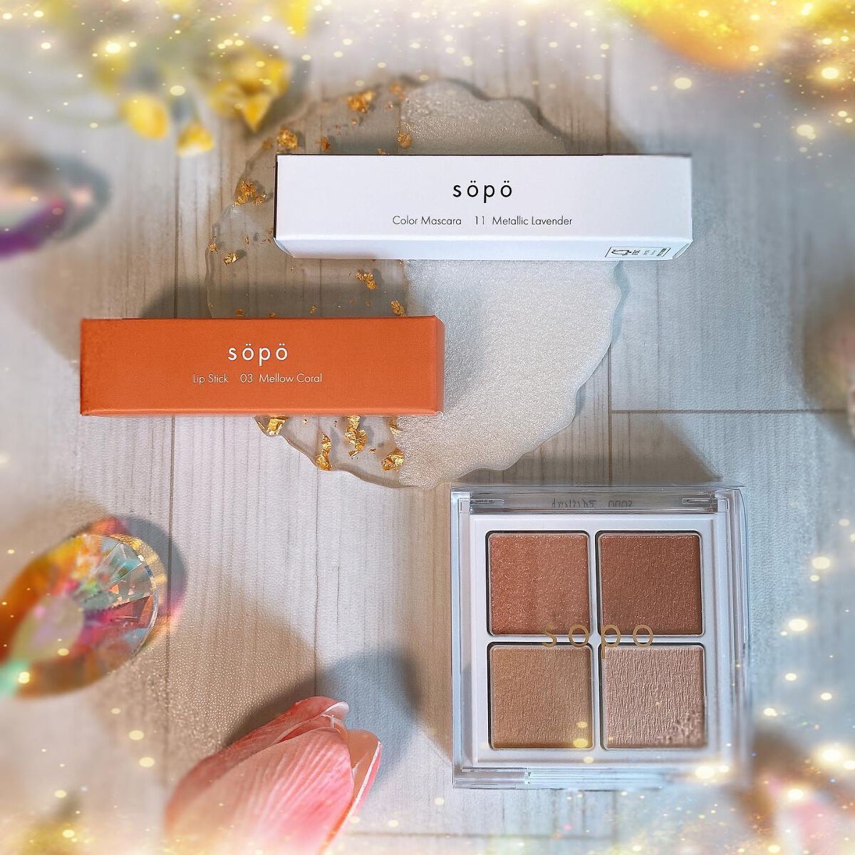 カラーマスカラ/sopo/マスカラを使ったクチコミ（2枚目）