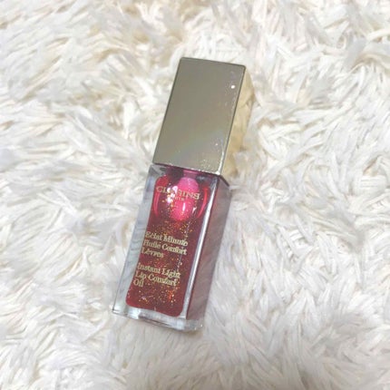 コンフォート リップオイル 09 red berry glam(限定) /CLARINS/リップグロスを使ったクチコミ(1枚目)