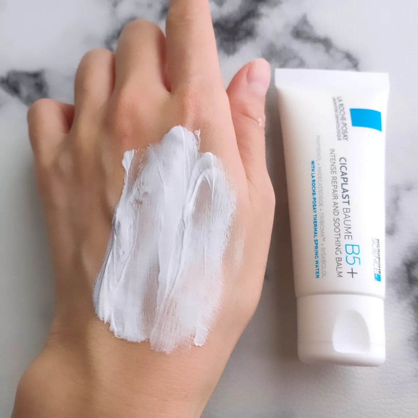 シカプラスト リペアクリーム B5+ /ラ ロッシュ ポゼ/フェイスクリームを使ったクチコミ(5枚目)