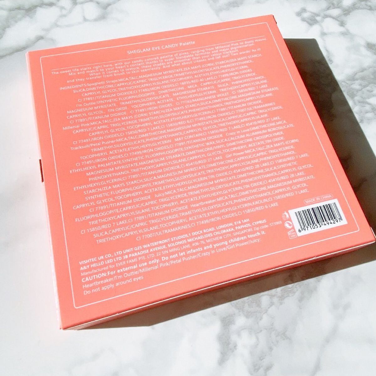 Eye Candy アイパレット/SHEGLAM/アイシャドウパレットを使ったクチコミ(2枚目)