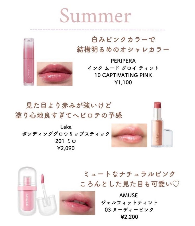 ジューシーラスティングティント/rom&nd/リップティントを使ったクチコミ(4枚目)