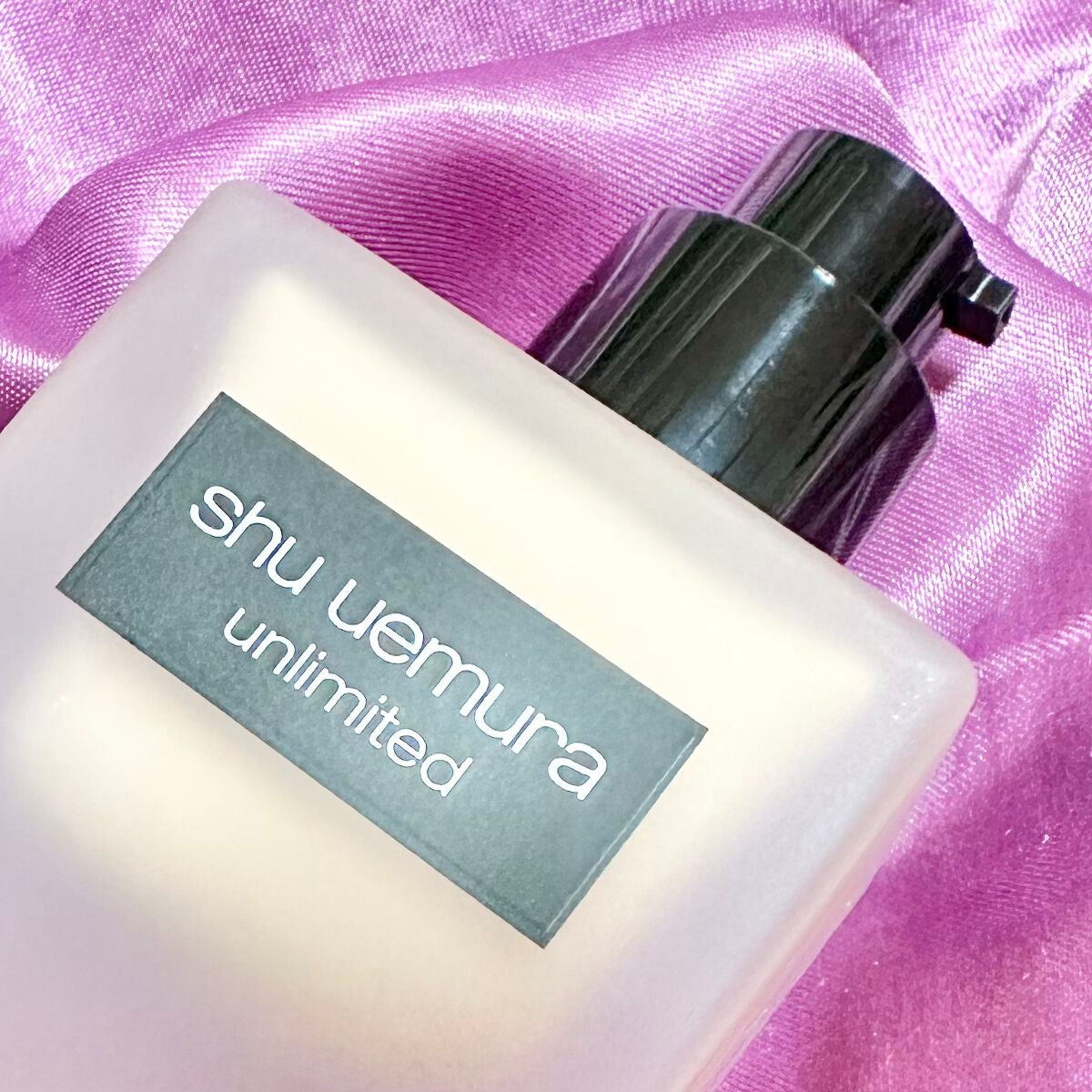 (旧)アンリミテッド ラスティング フルイド/shu uemura/リキッドファンデーションを使ったクチコミ(2枚目)