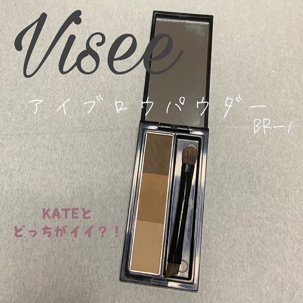 ヴィセ リシェ アイブロウパウダー/Visée/パウダーアイブロウを使ったクチコミ(1枚目)