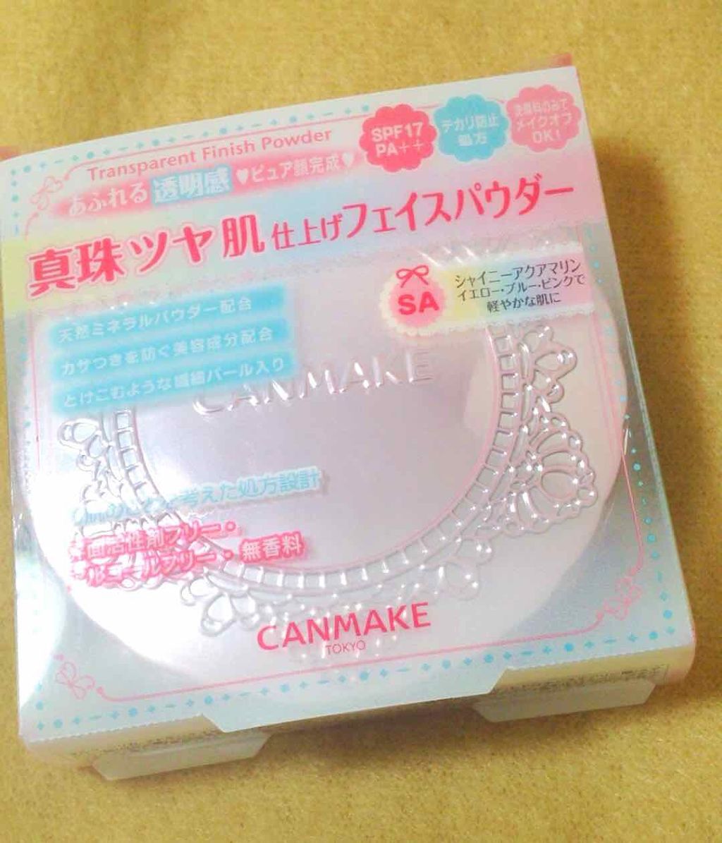 トランスペアレントフィニッシュパウダー/キャンメイク/プレストパウダーを使ったクチコミ(2枚目)