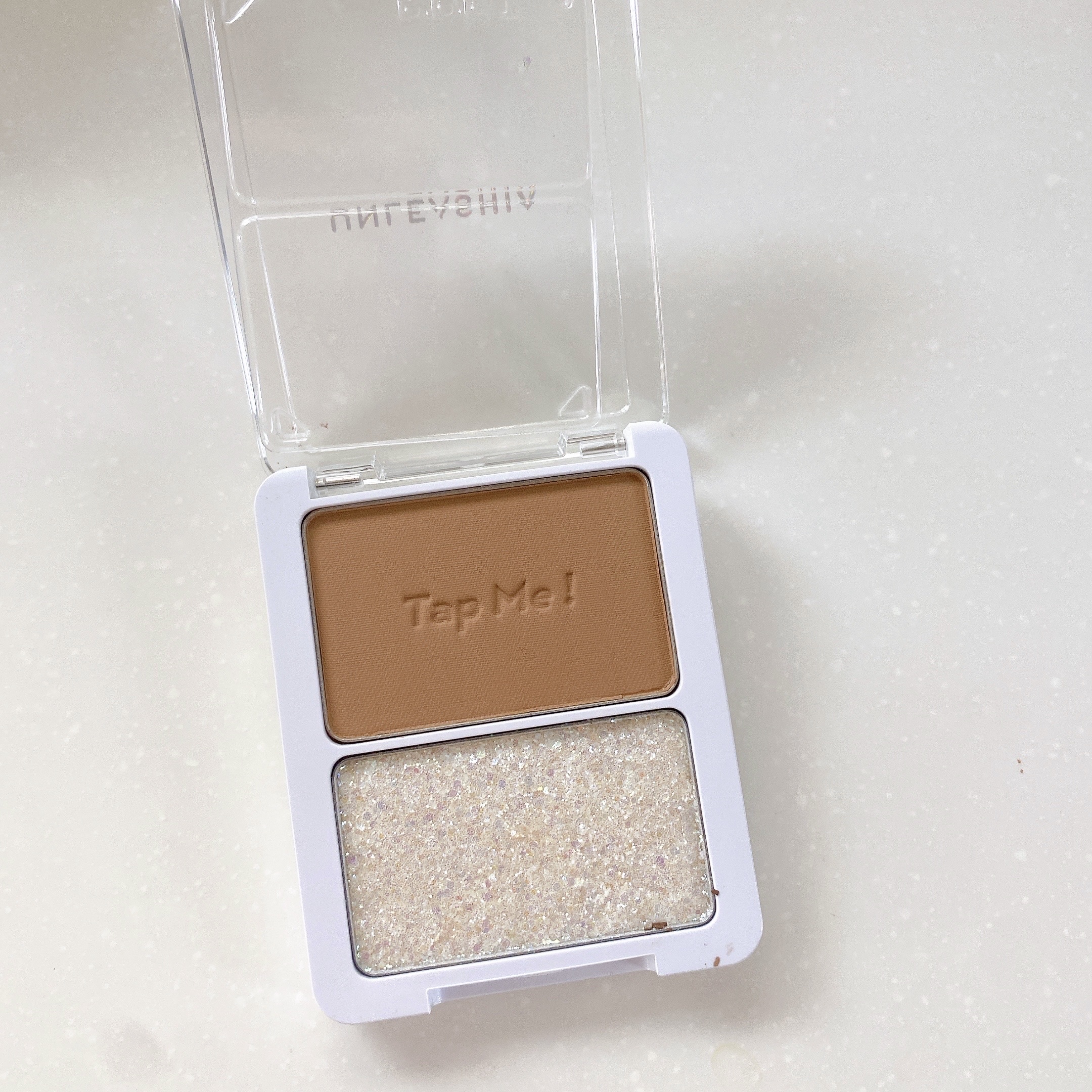 タップミー パレットデュオ No.3 ラバダブ/unleashia/アイシャドウパレットを使ったクチコミ（1枚目）