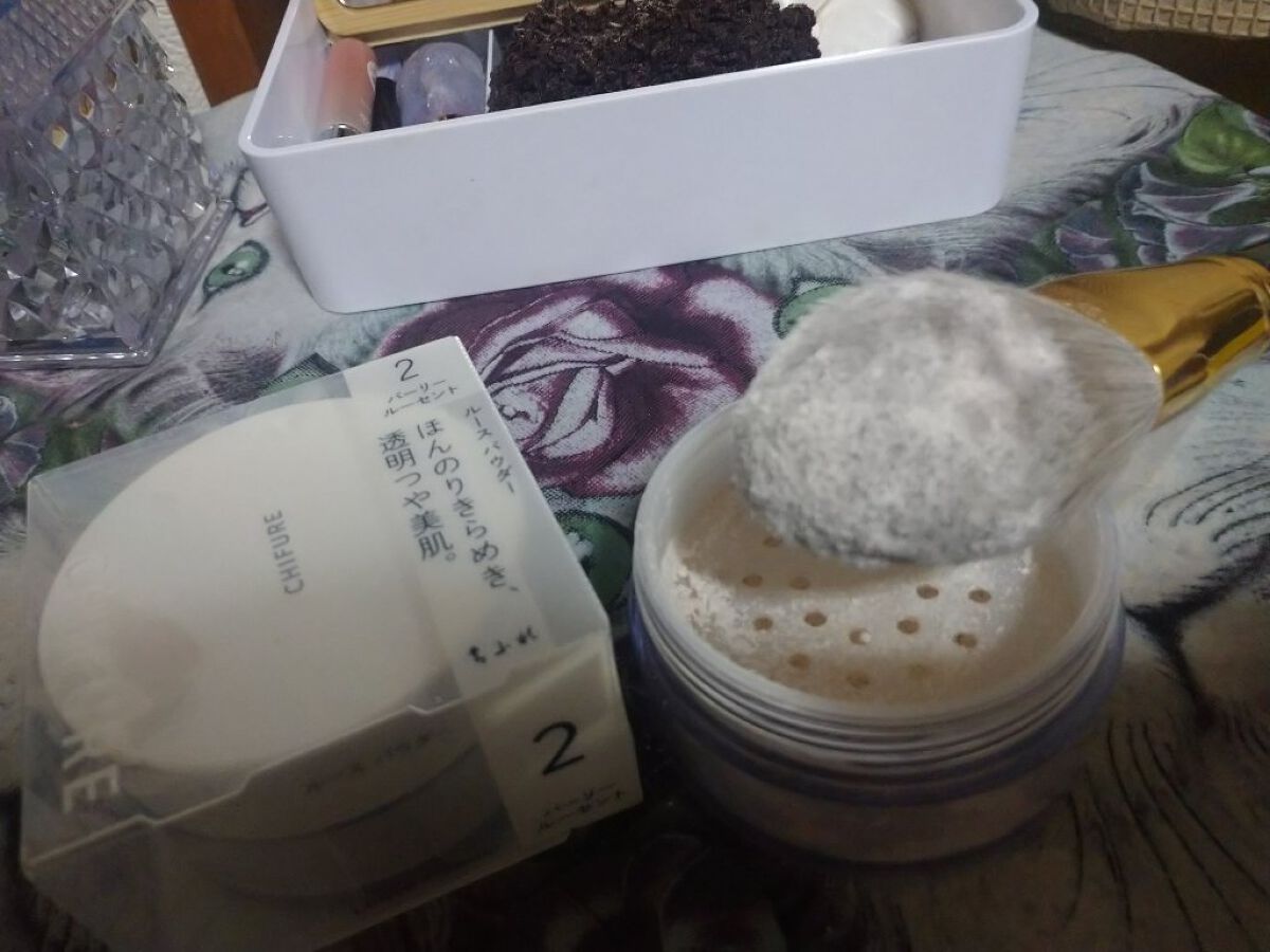 ルース パウダー/ちふれ/ルースパウダーを使ったクチコミ（1枚目）