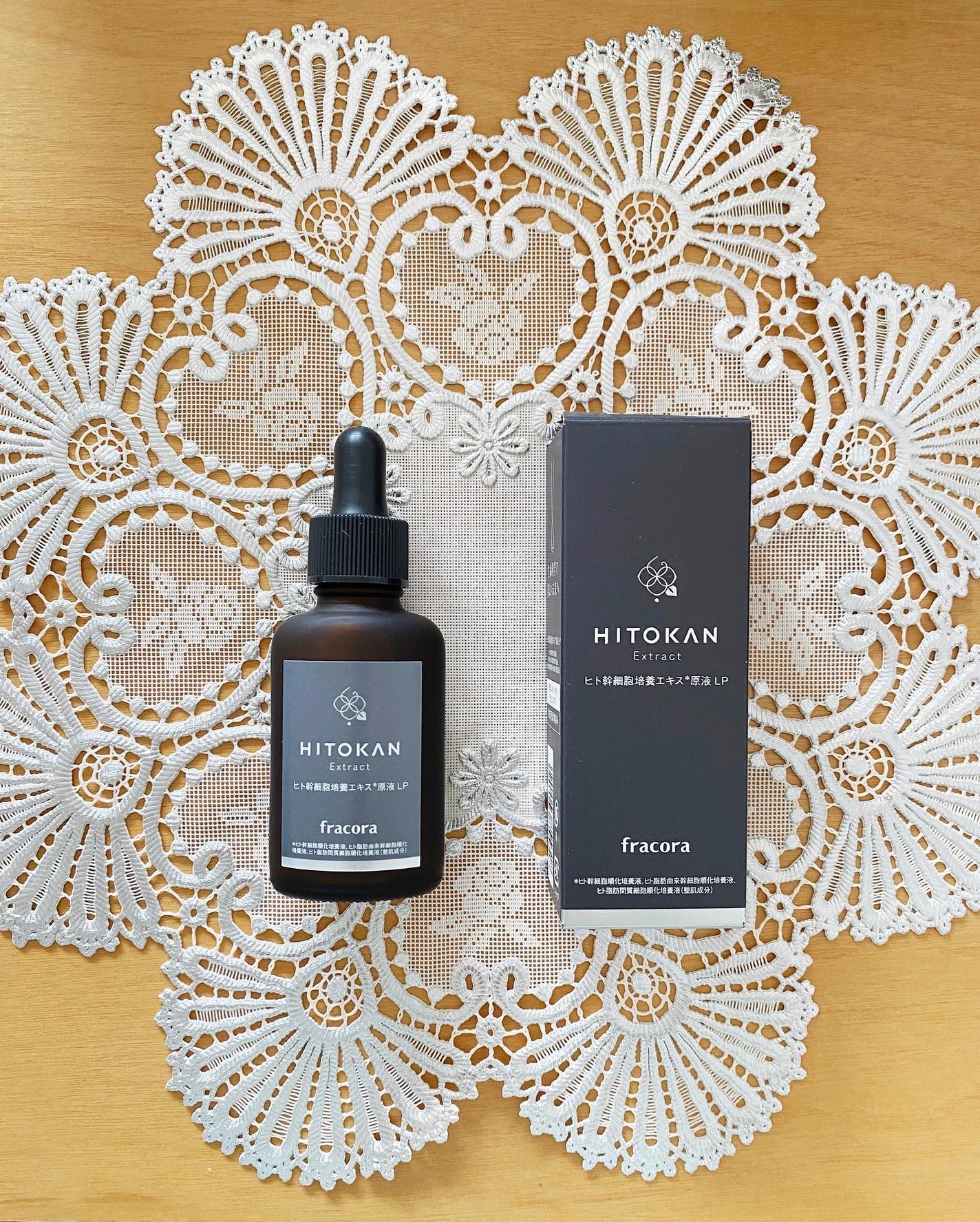 ヒト幹細胞培養エキス原液/fracora/美容液を使ったクチコミ(4枚目)