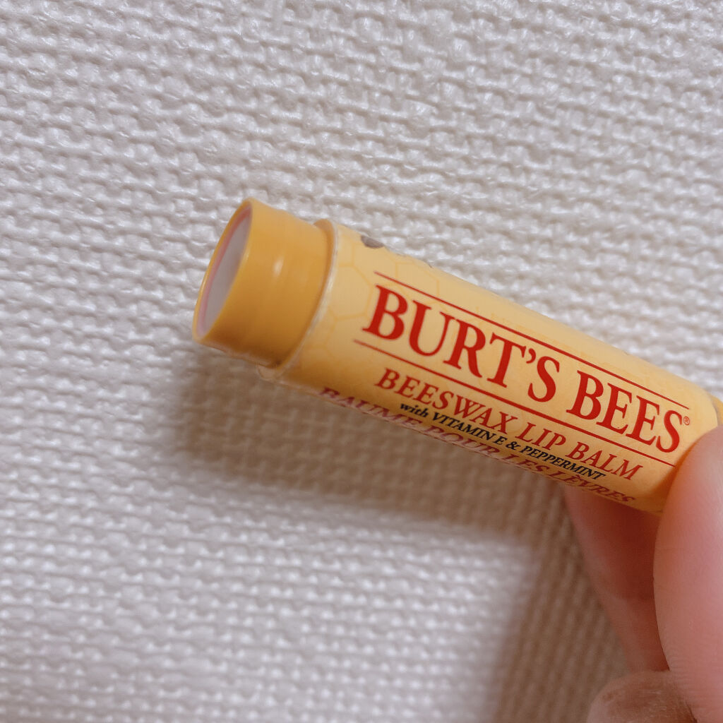 ビーズワックスリップバーム/BURT'S BEES/リップバームを使ったクチコミ（2枚目）