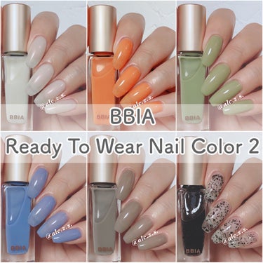 Ready to Wear Nail/BBIA/マニキュアを使ったクチコミ（1枚目）