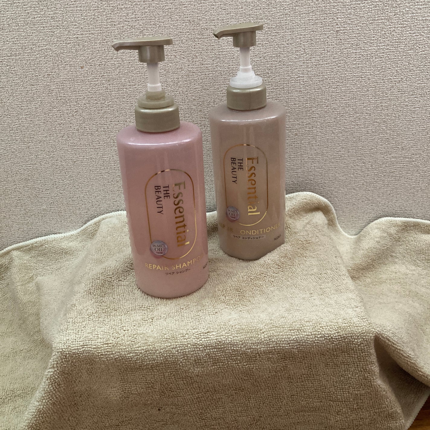 ザビューティ リペアシャンプー・コンディショナー/エッセンシャル/市販シャンプーを使ったクチコミ(1枚目)