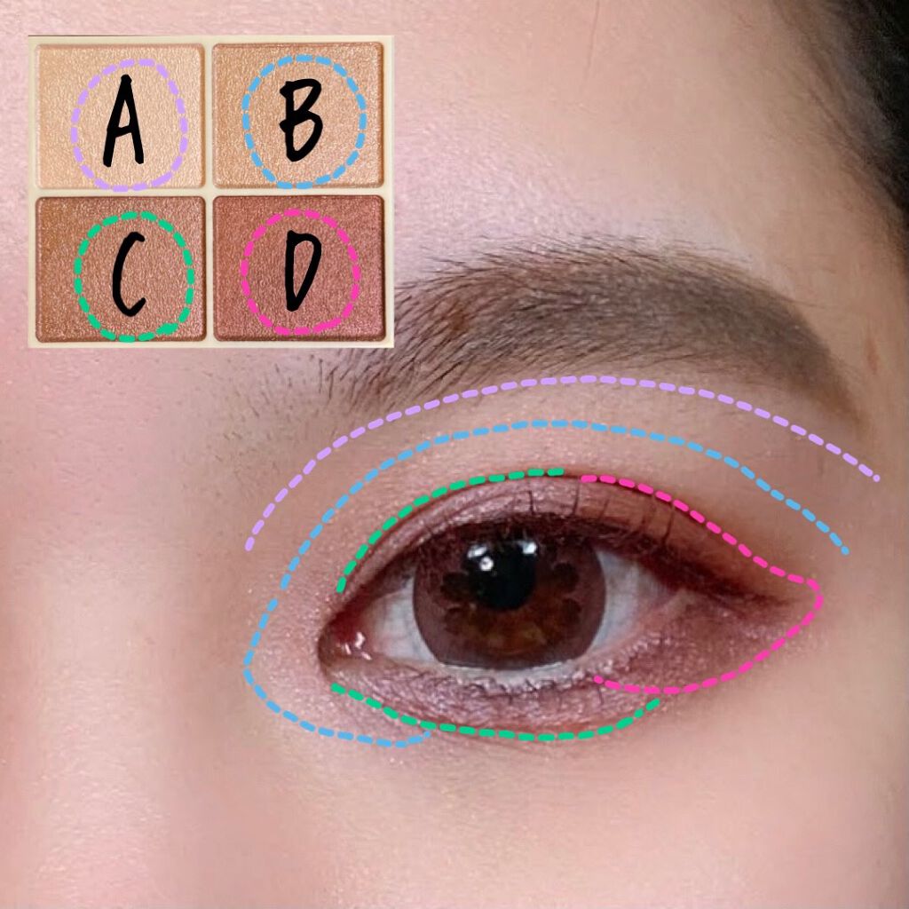 シルキースフレアイズ/キャンメイク/アイシャドウパレットを使ったクチコミ（3枚目）