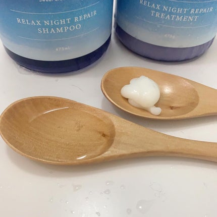 リラックスナイトリペア シャンプー/トリートメント/YOLU/市販シャンプーを使ったクチコミ(3枚目)
