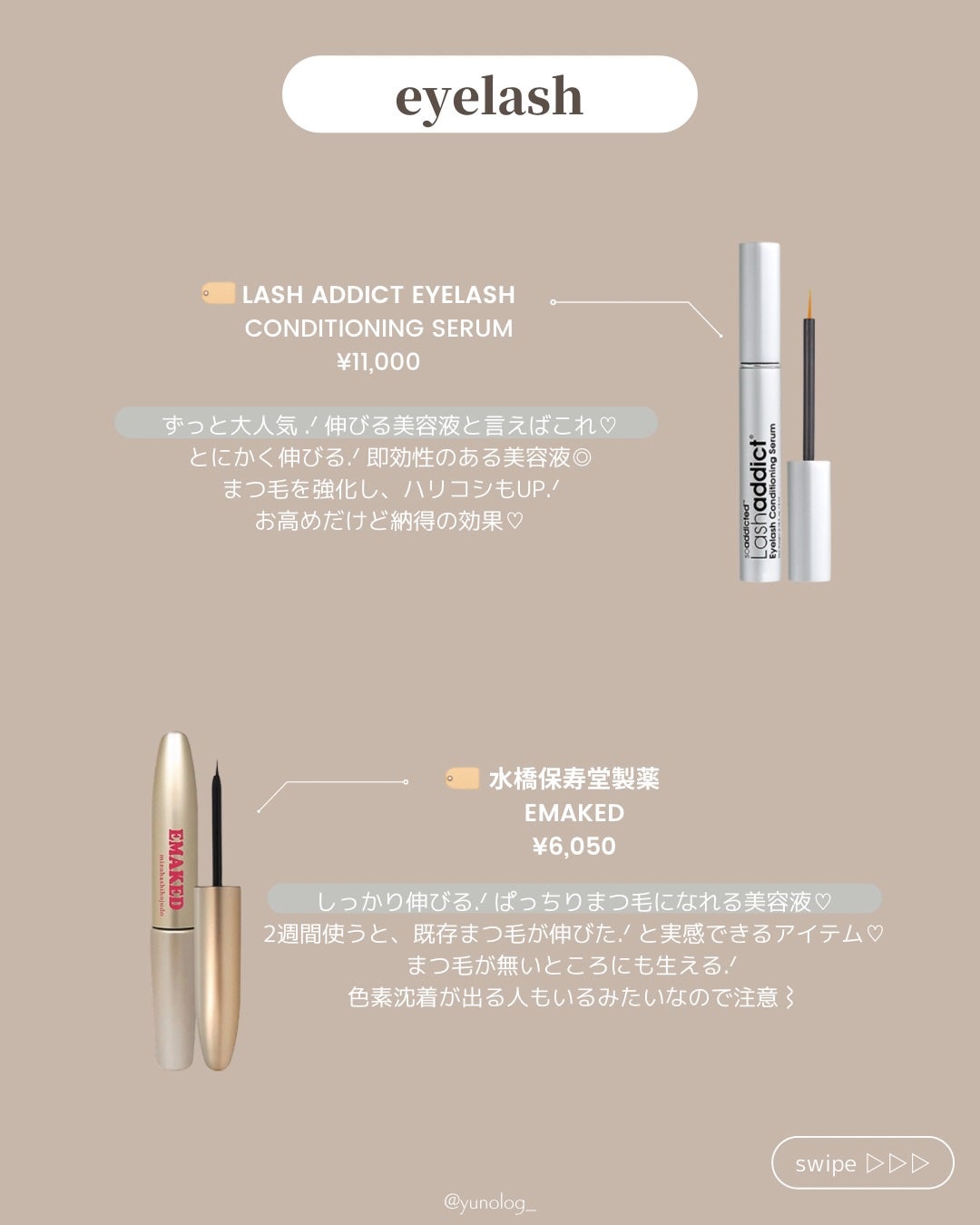 EMAKED(エマーキット)/水橋保寿堂製薬/まつげ美容液を使ったクチコミ(3枚目)