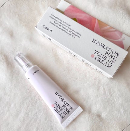 ハイドレーションピンクトーンアップクリーム/Dear.A/化粧下地を使ったクチコミ(4枚目)