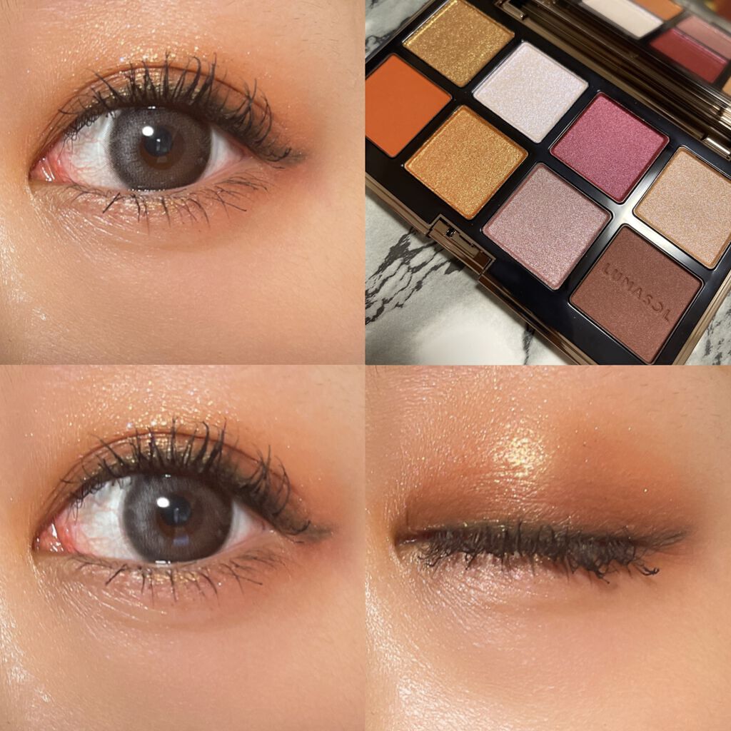 アイカラーレーション スペシャルエディション/LUNASOL/アイシャドウパレットを使ったクチコミ（2枚目）