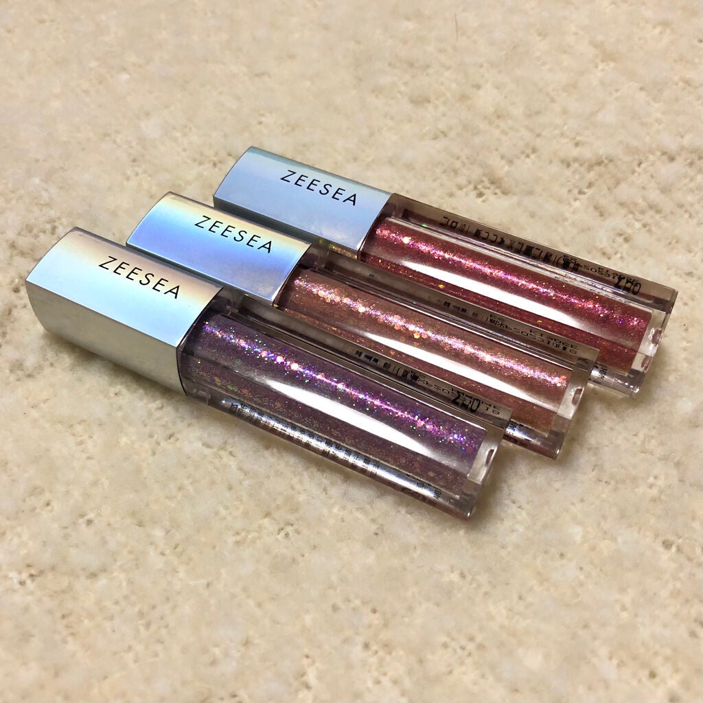 ダイヤモンドシリーズ 星空リキッドアイシャドウ/ZEESEA/リキッドアイシャドウを使ったクチコミ(1枚目)