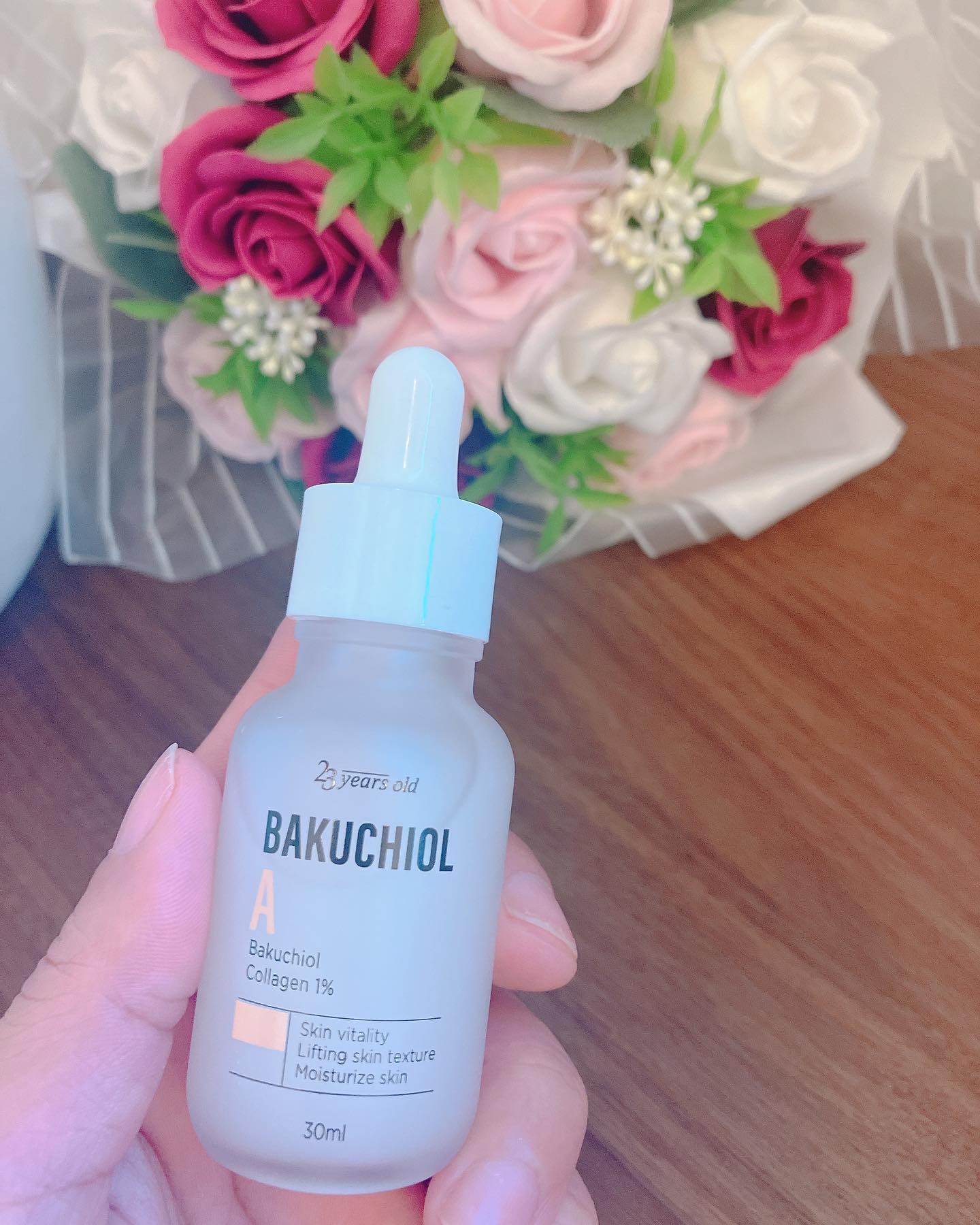 バクチオールAアンプル/23years old/美容液を使ったクチコミ（2枚目）