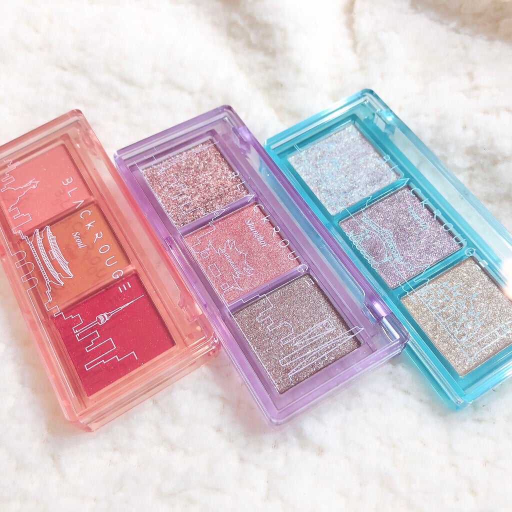 トリプルレイヤーアイパレット/BLACK ROUGE/アイシャドウパレットを使ったクチコミ(8枚目)