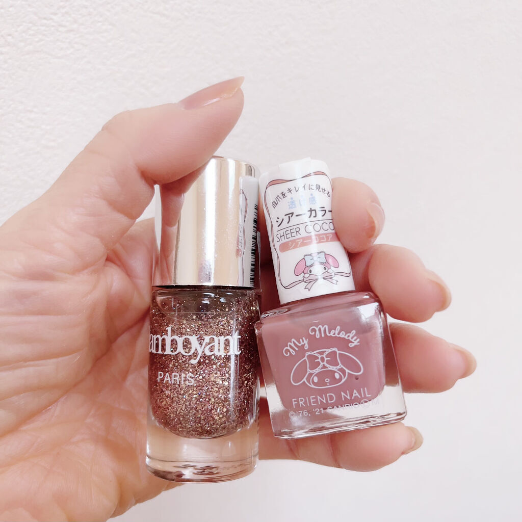 Flamboyant(フランボヤン) ピールオフネイル/DAISO/マニキュアを使ったクチコミ（2枚目）