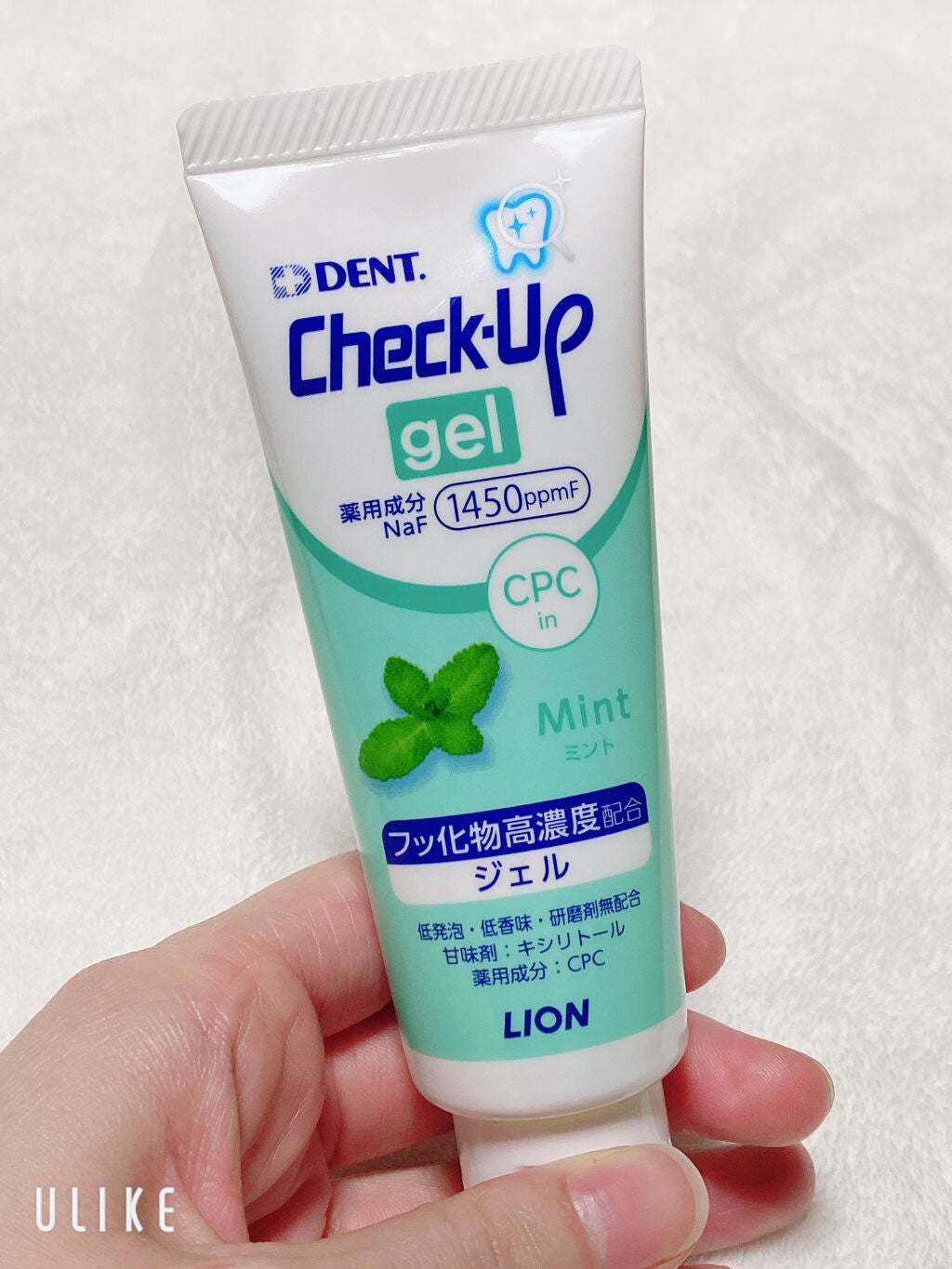 歯科用 DENT Check-up gel/DENT./歯磨き粉を使ったクチコミ(1枚目)