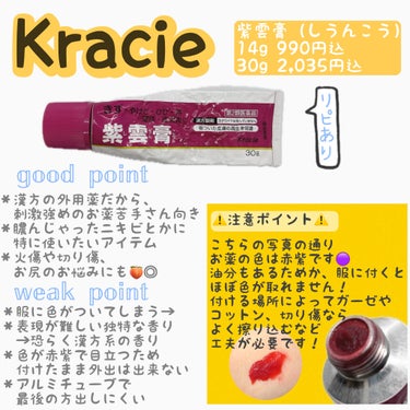 紫雲膏（医薬品）/クラシエ薬品/その他スキンケアグッズを使ったクチコミ（1枚目）