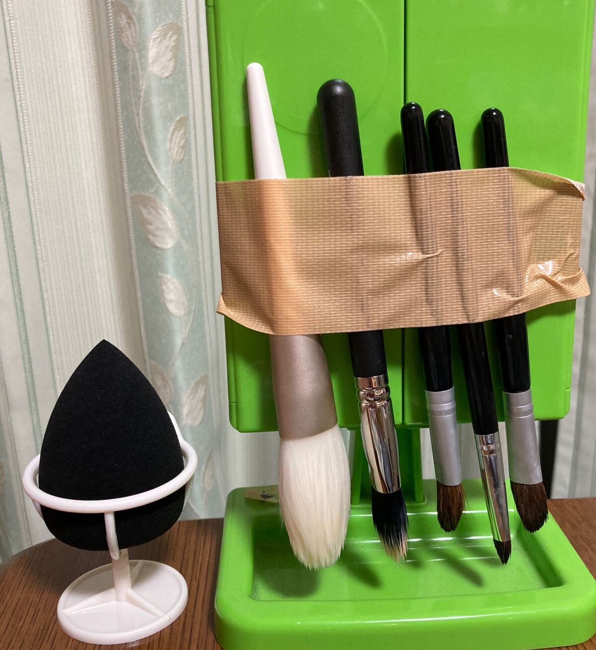 #159 デュオ ファイバー ブラッシュ ブラシ/M・A・C/メイクブラシを使ったクチコミ（2枚目）