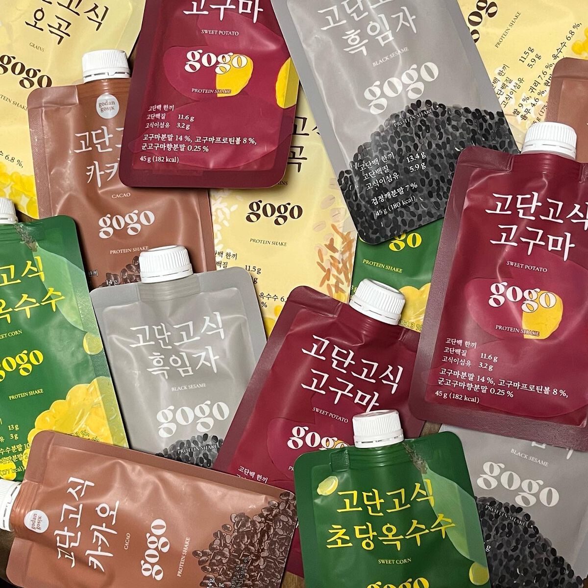 gogoプロテインシェイク/GODAN GOSIK/その他プロテインを使ったクチコミ（1枚目）