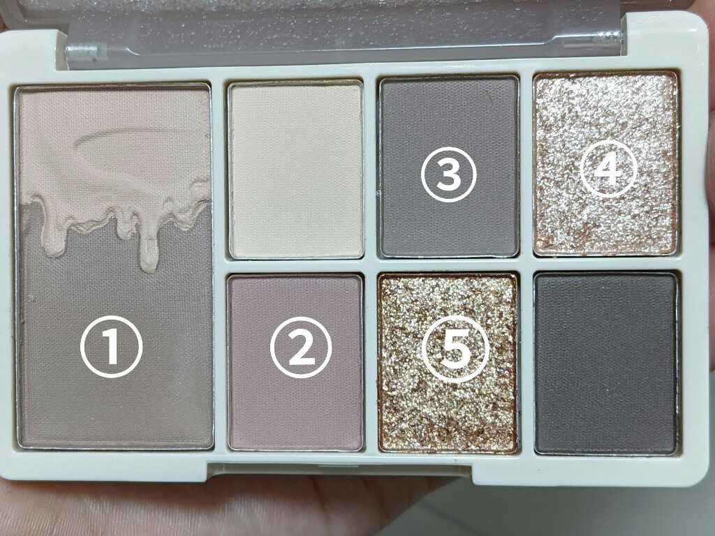 xixi アイシャドウ/xixi/アイシャドウパレットを使ったクチコミ（3枚目）