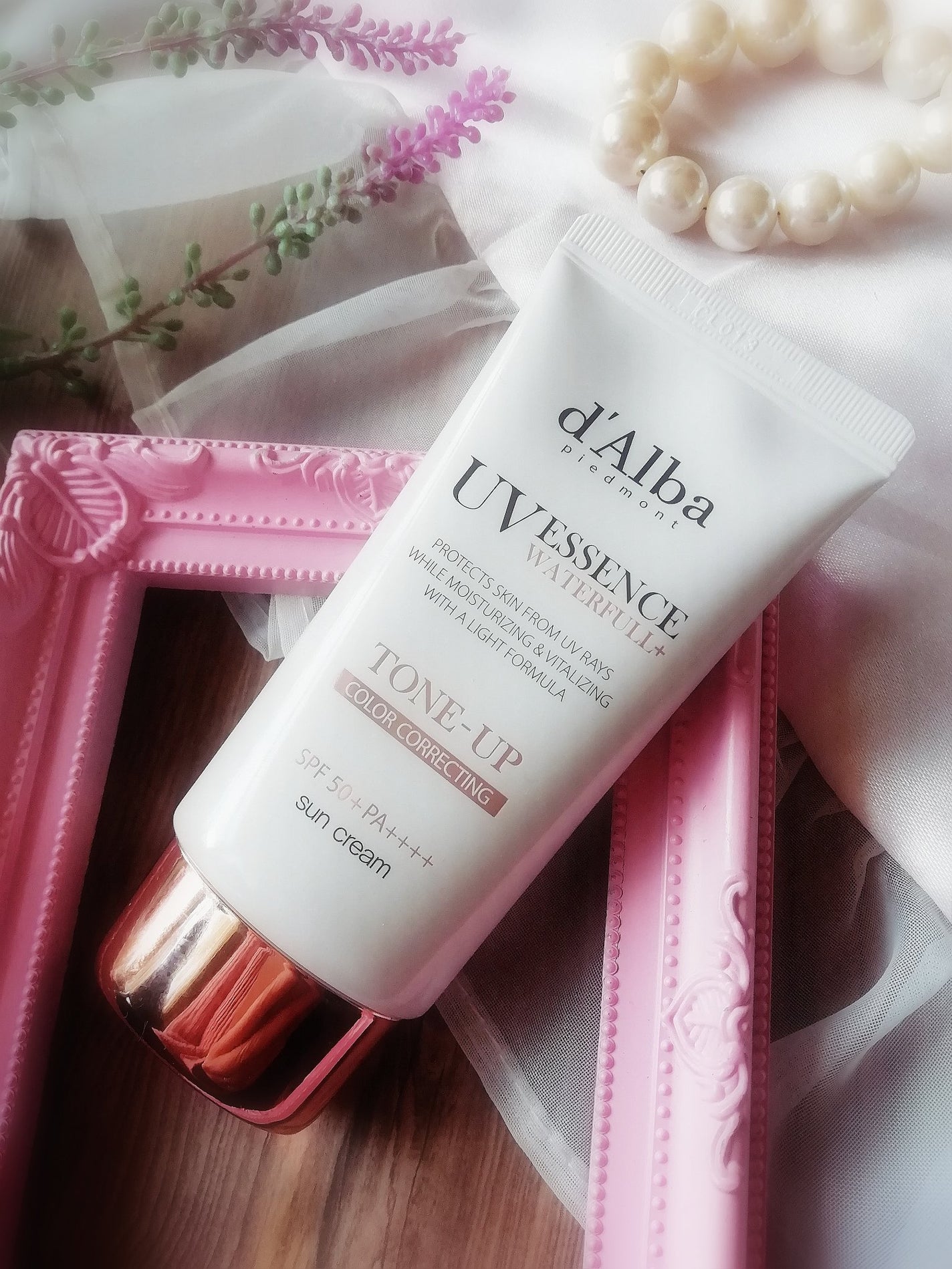 ウォータフルトーンアップサンクリーム/ダルバ/日焼け止めクリームを使ったクチコミ(2枚目)