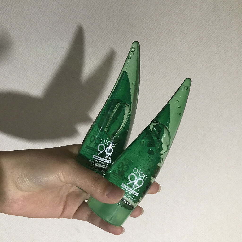 アロエ99％ スージングジェル/HOLIKA HOLIKA/ボディローションを使ったクチコミ（1枚目）
