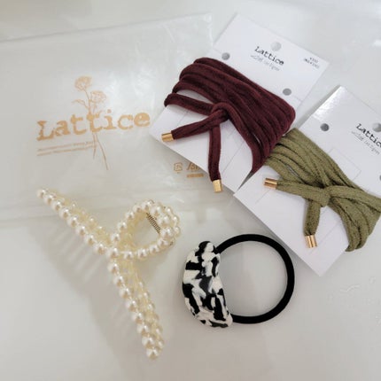 ヘアアクセサリー/Lattice/ヘアアクセサリーを使ったクチコミ(2枚目)