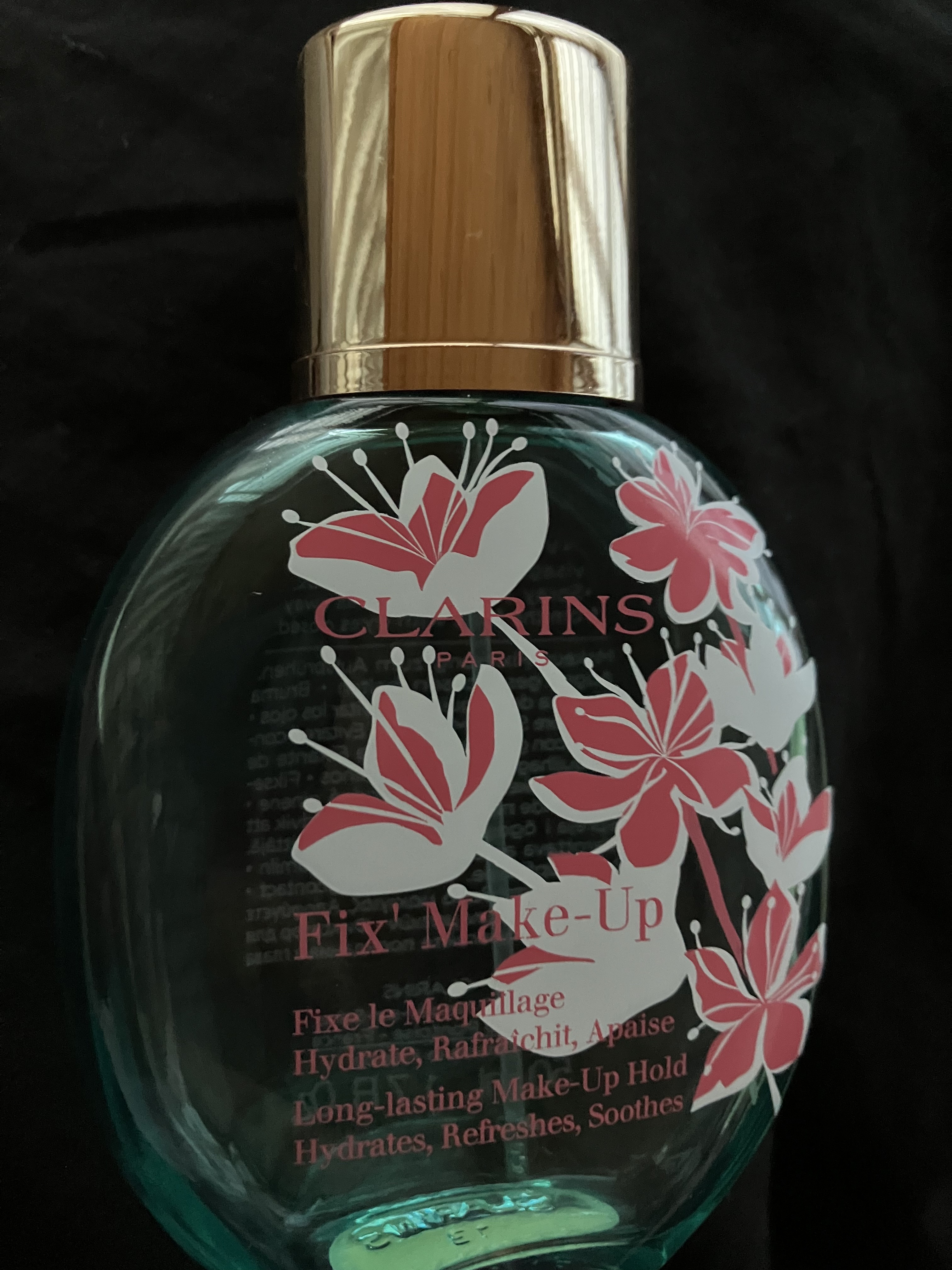 フィックス メイクアップ sp22 天人花をイメージした軽やかな香り(限定)/CLARINS/ミスト状化粧水を使ったクチコミ（1枚目）