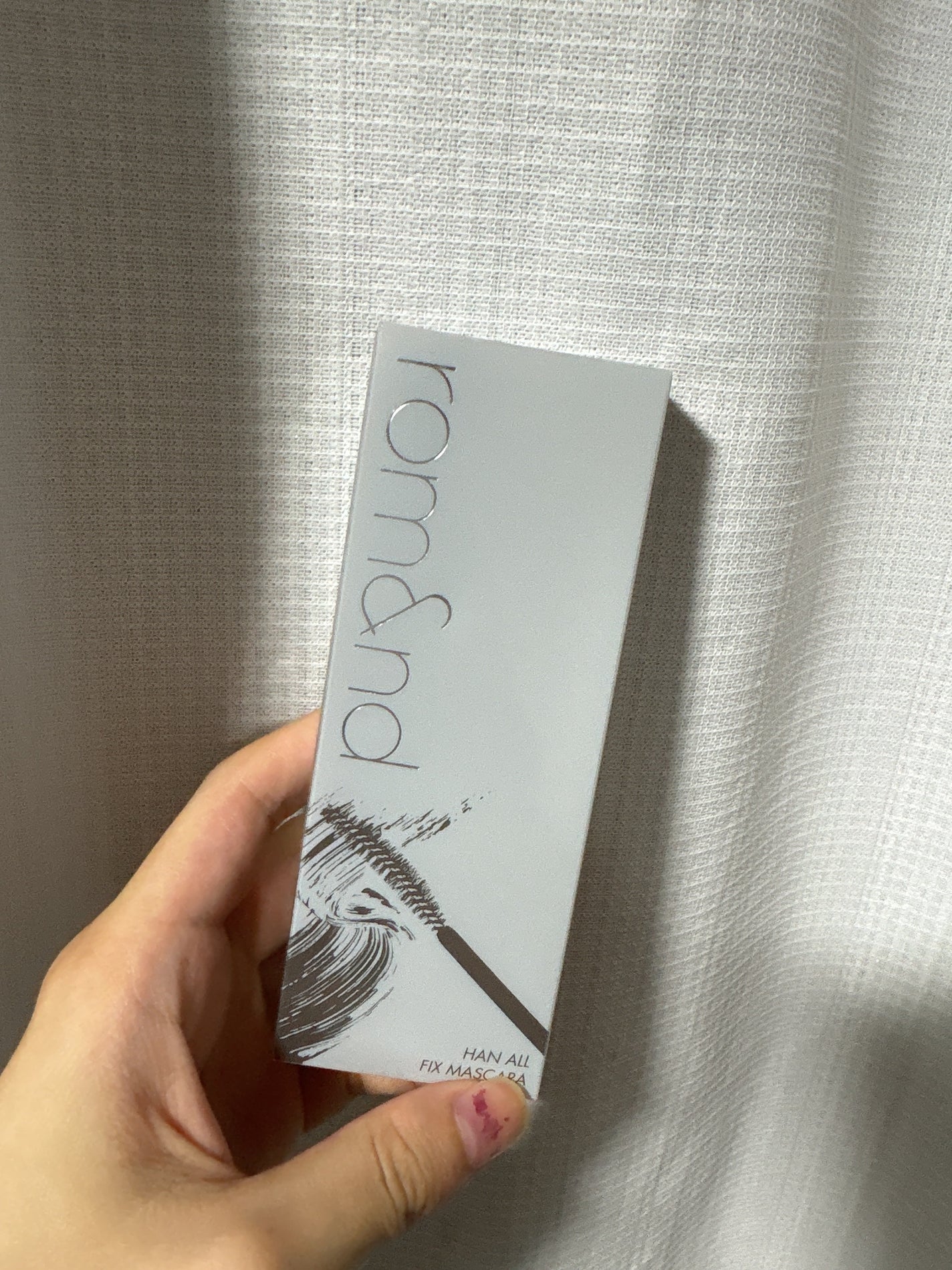 ハンオールフィックスマスカラ/rom&nd/マスカラを使ったクチコミ(1枚目)