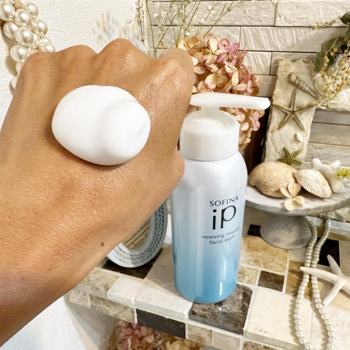 ソフィーナ iP リニュー ムース ウォッシュ/SOFINA iP/泡洗顔を使ったクチコミ(5枚目)
