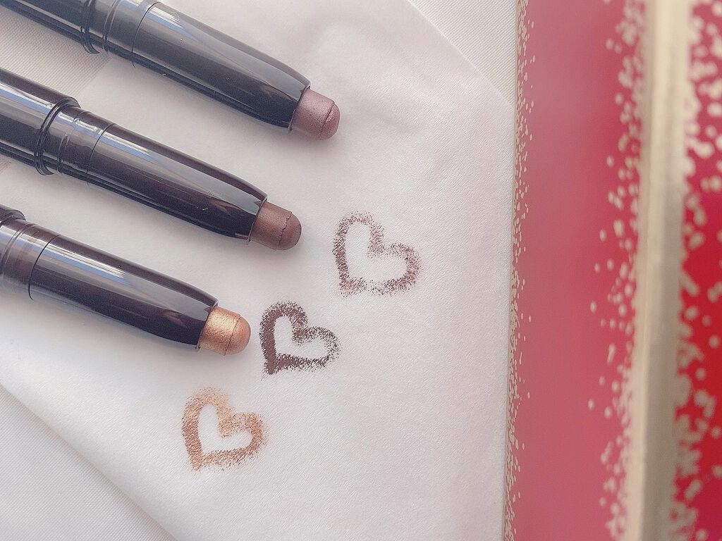 シマー アンド グロウ キャビアスティック トリオ /ローラ メルシエ/スティックアイシャドウを使ったクチコミ(1枚目)