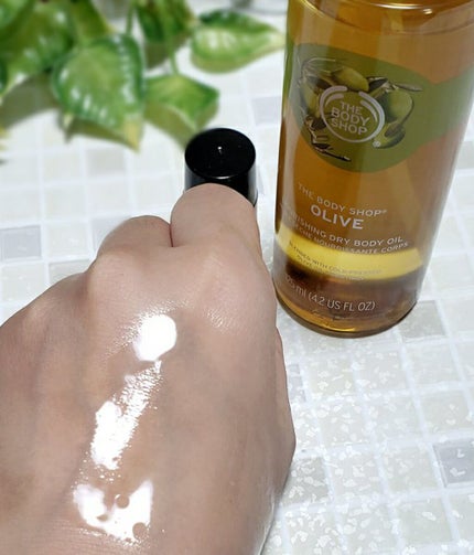 せあらのクチコミ「THE BODY SHOP
ドライボディオイル オリーブ
お試しさせていただきました🍀
希.....」(3枚目)
