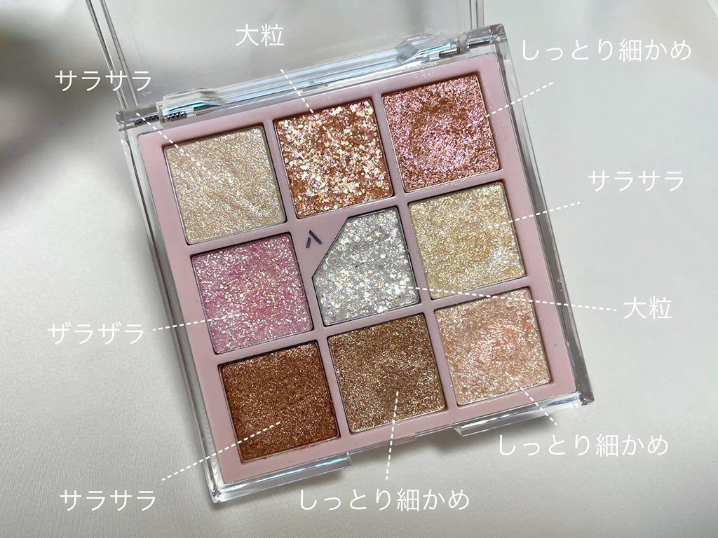 ベターザンパレット/rom&nd/アイシャドウパレットを使ったクチコミ(3枚目)