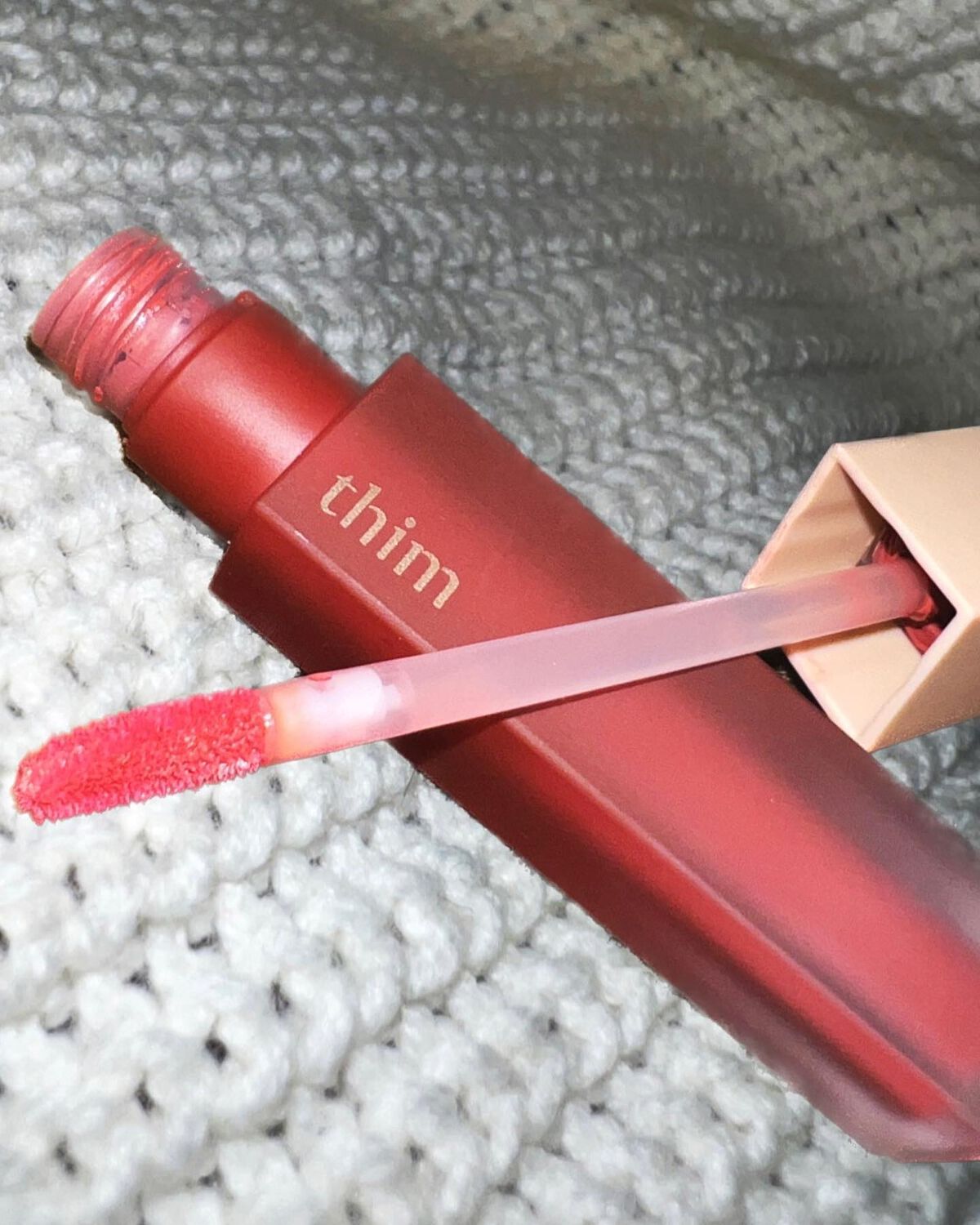 シアーマットリキッドリップ/thim/口紅を使ったクチコミ(1枚目)