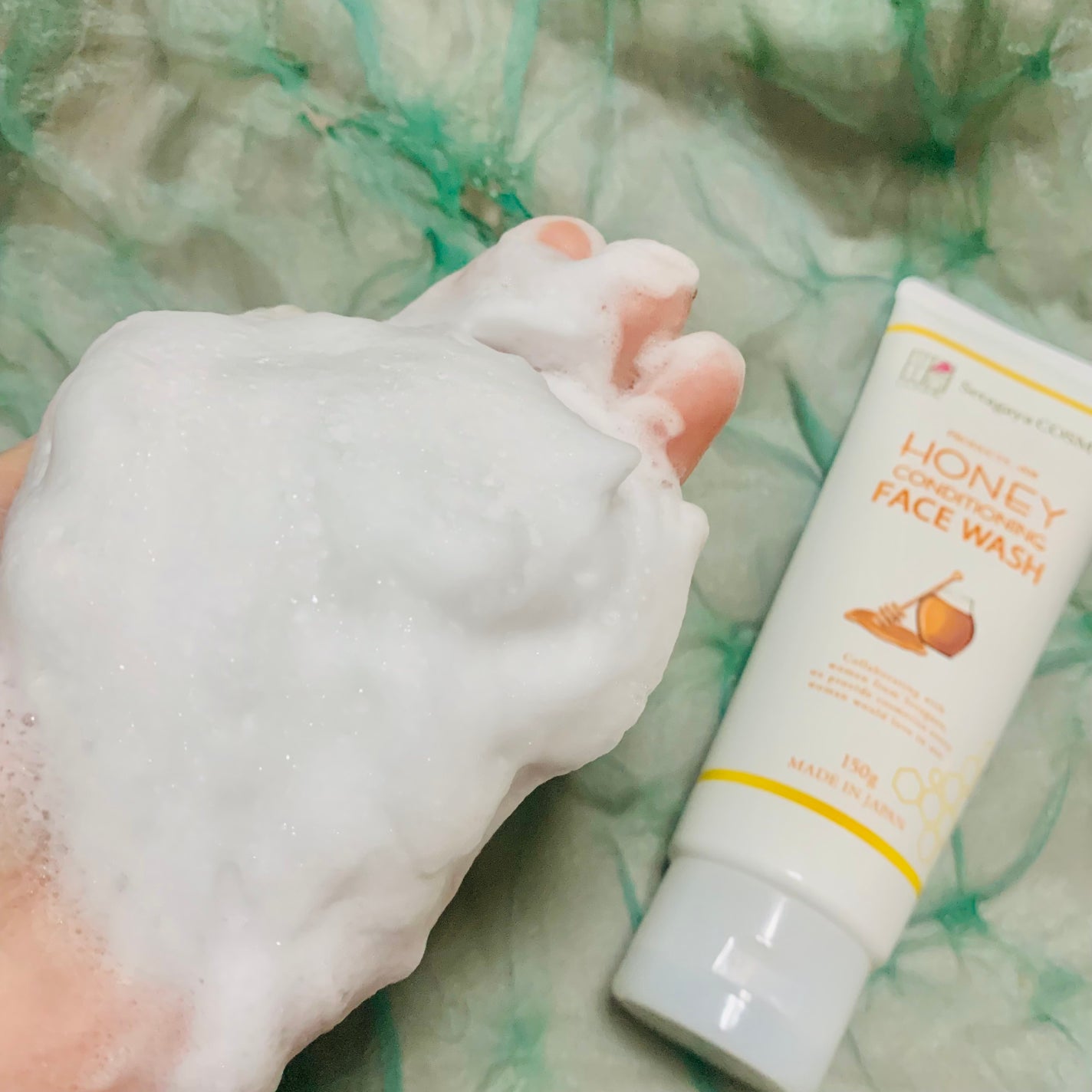 ハニーフェイスウォッシュ/世田谷コスメ/洗顔フォームを使ったクチコミ(3枚目)