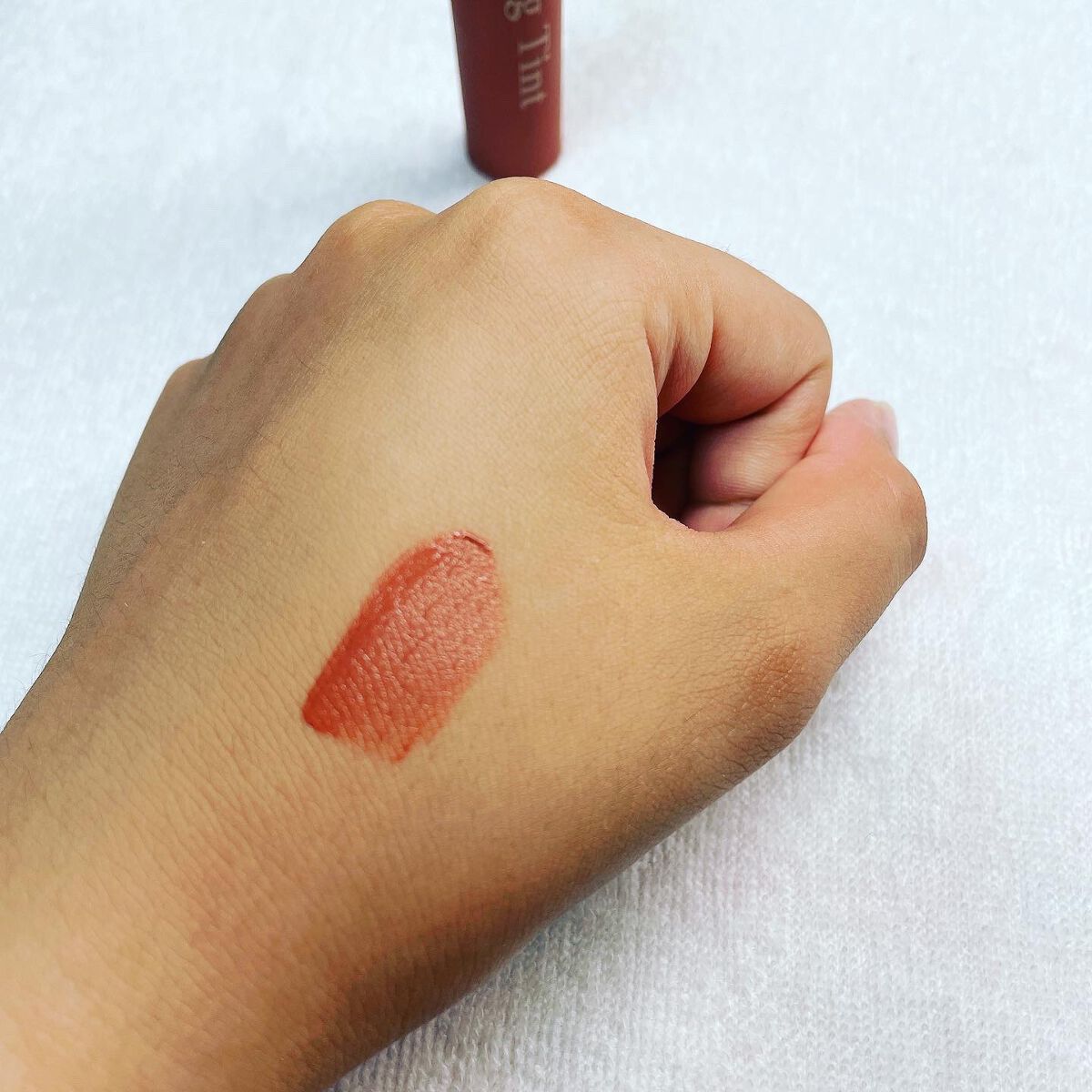 フィクシングティント/ETUDE/リップティントを使ったクチコミ（3枚目）
