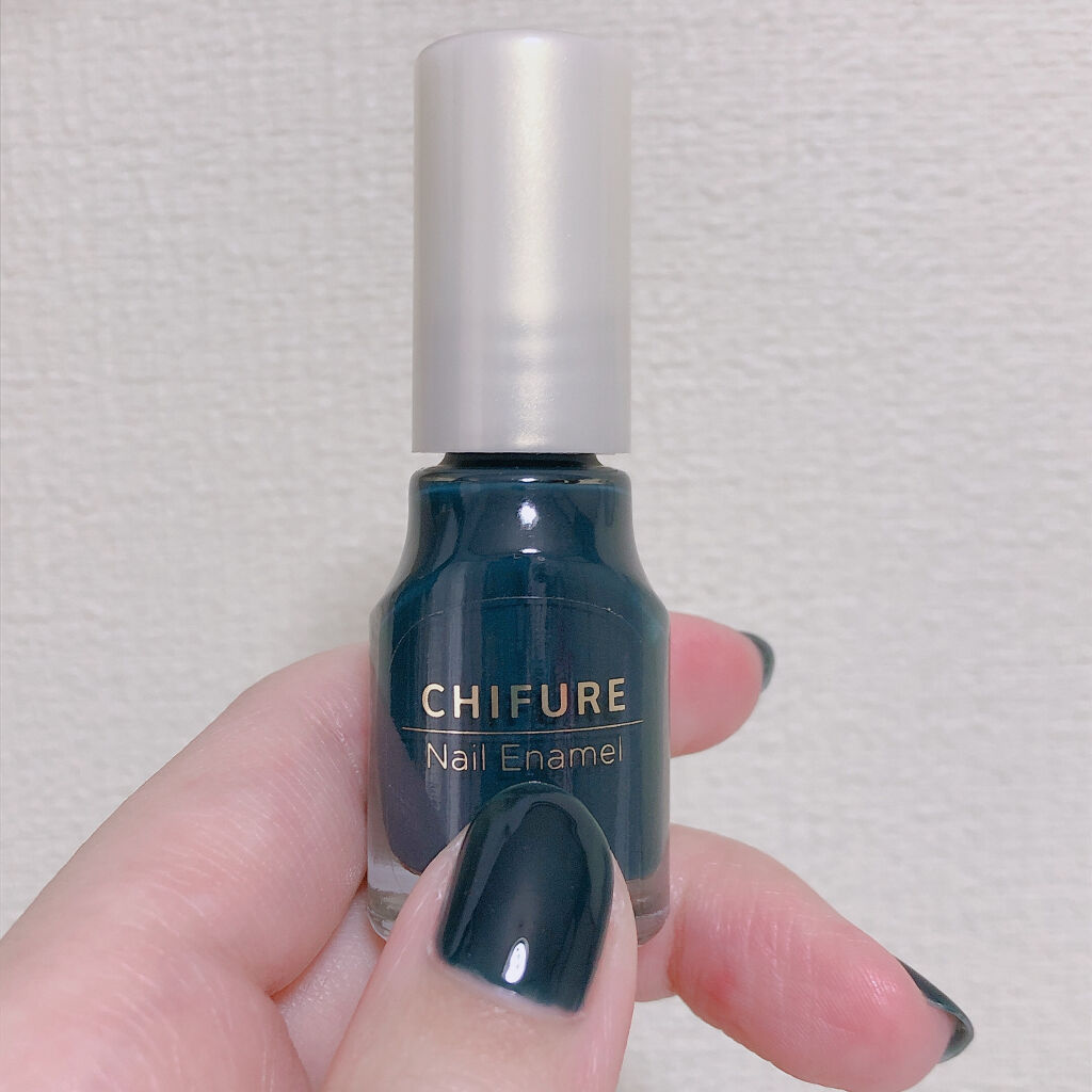 ネイル エナメル 872 グリーン系/ちふれ/マニキュアを使ったクチコミ（2枚目）