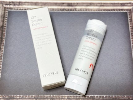 L22バリアクリーム/VELY VELY/フェイスクリームを使ったクチコミ(4枚目)