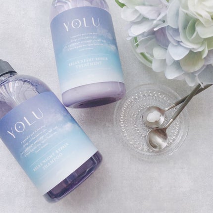 リラックスナイトリペア シャンプー/トリートメント/YOLU/市販シャンプーを使ったクチコミ(6枚目)