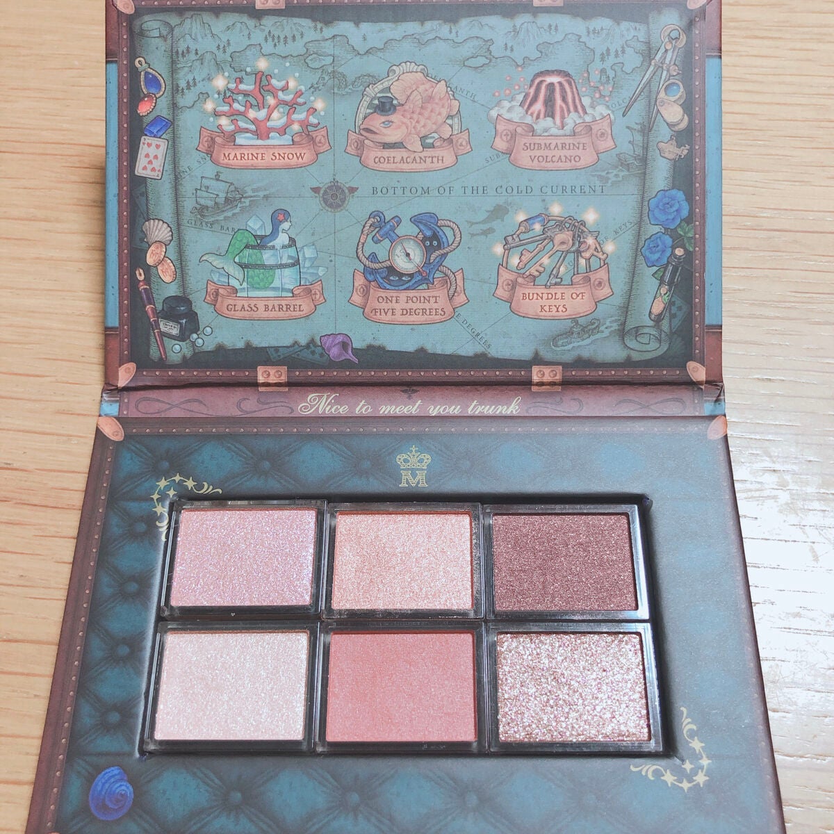 ナイストゥミーチュートランク/MAJOLICA MAJORCA/アイシャドウパレットを使ったクチコミ(5枚目)